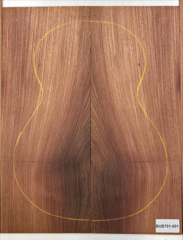 Boden & Zargen Bubinga, schlicht, Classic, Einzelstück#001